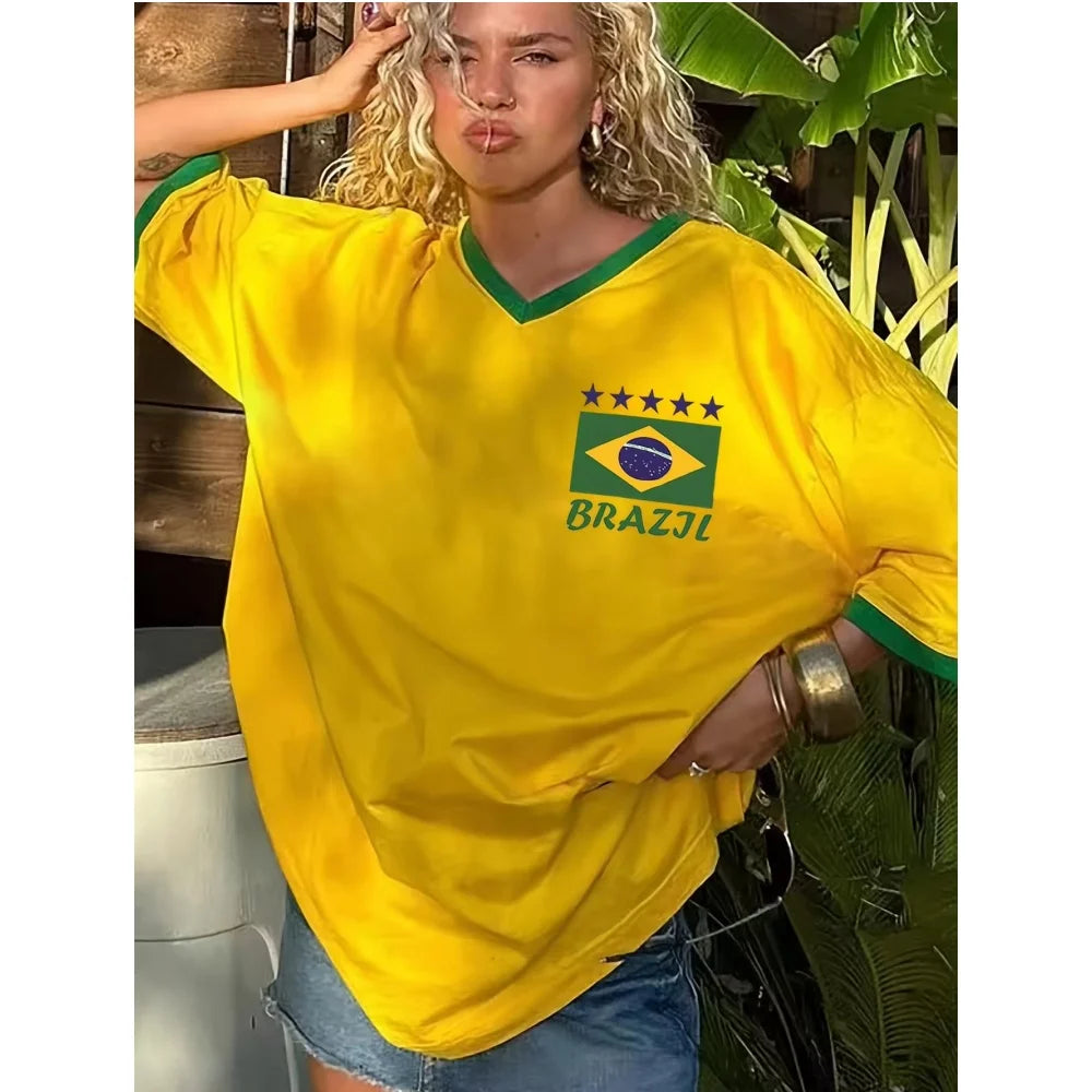 Brazil T-shirt FEMMES