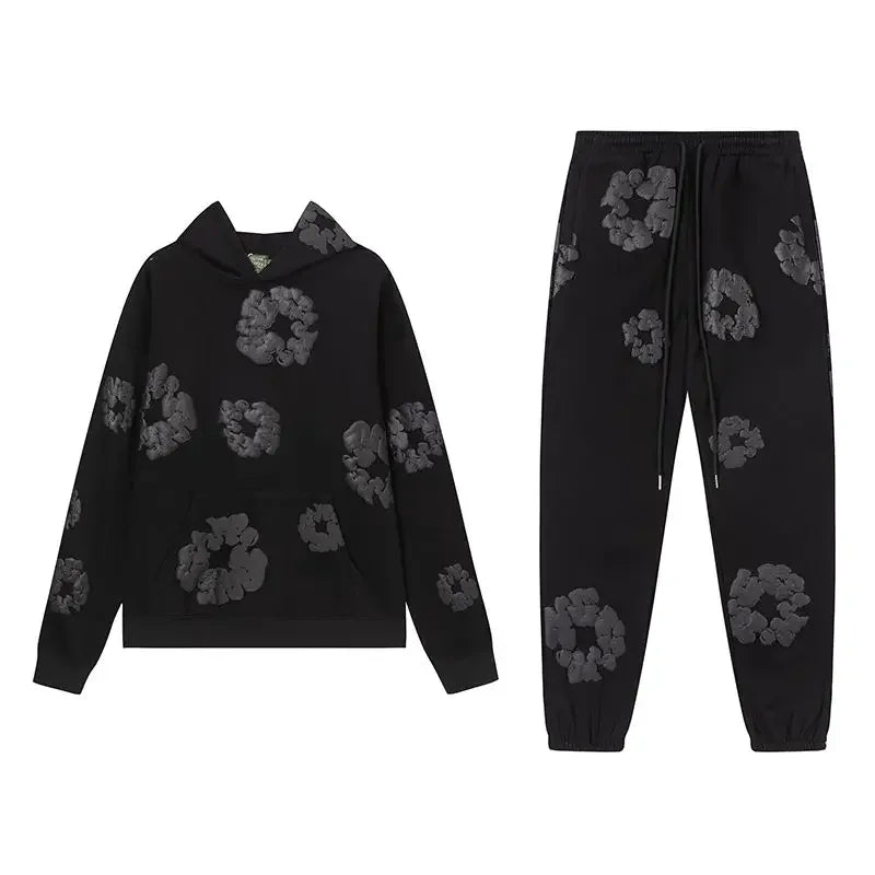 Pull fleurs cotons hommes/femmes
